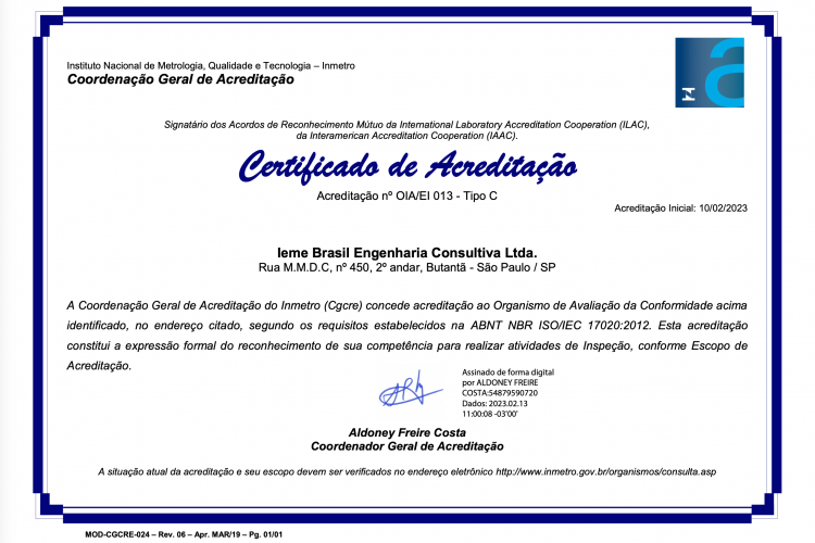 Certificado_IEME BRASIL_OIA_EI 013